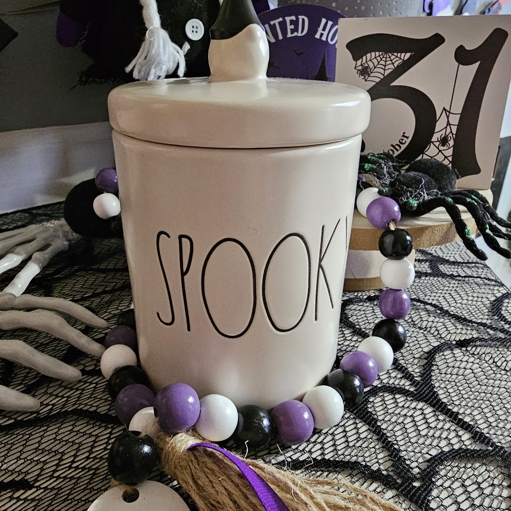 RAE DUNN Halloween candy/treat canister - Picture 2 of 8